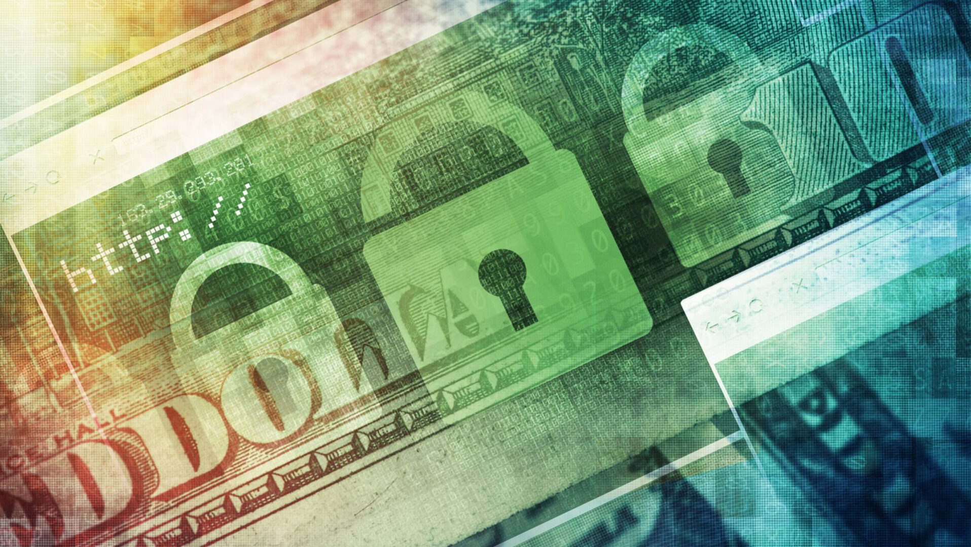 Digital security with locks and currency